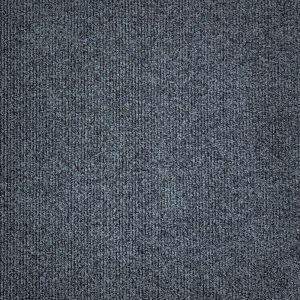 Zetex Yukon Rib Platinum Carpet Tiles